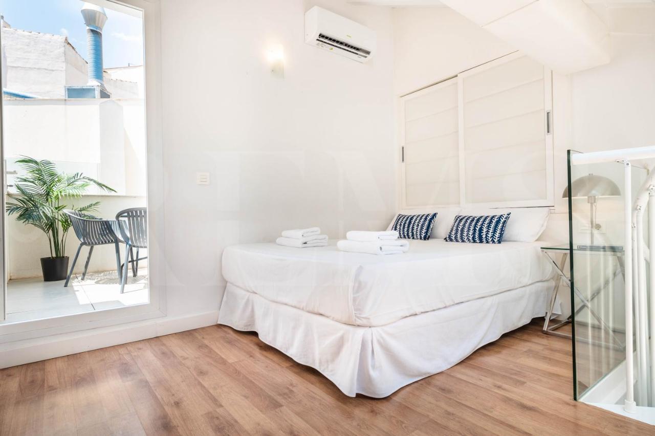Ferienwohnung Loft Duplex With Private Terrace - Historic Center By Rems Málaga Exterior foto